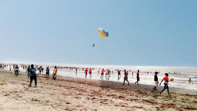Beach Time in Banjul