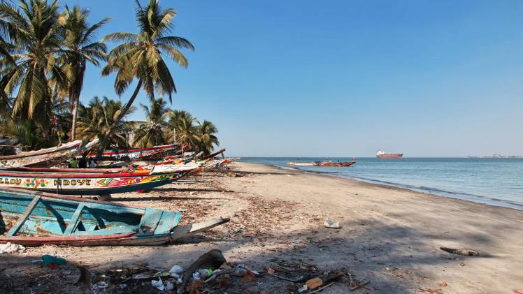 Beach Time in Banjul